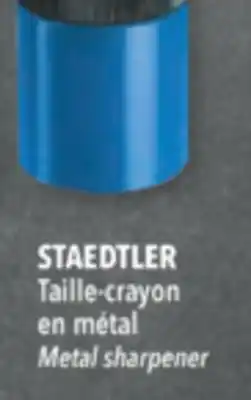 Familiprix STAEDTLER, Metal sharpener offer