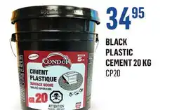 Canac Black Plastic Cement 20 kg offer