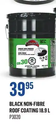 Canac Black Non-fibre Roof Coating 18.9 L offer