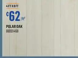 Canac Polar Oak Deco Wall Panel 4 ft. x 8 ft offer