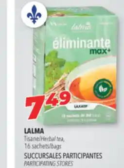 Familiprix LALMA Herbal tea, 16 bags offer