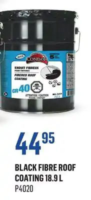 Canac Black Fibre Roof Coating 18.9 L offer