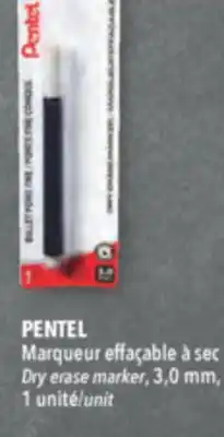 Familiprix PENTEL, Dry erase marker, 3,0 mm, 1 unit offer