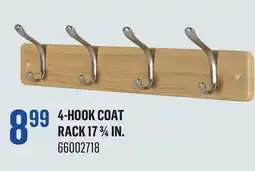 Canac 4 Hook Coat Rack 17 3/4 in offer