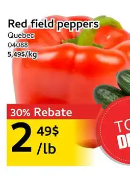 Mayrand Red field peppers offer
