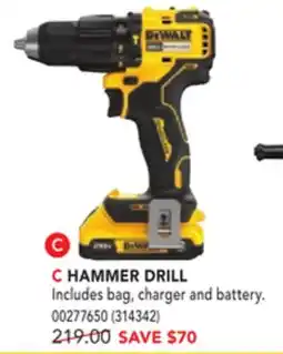 RONA HAMMER DRILL offer