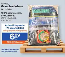 Patrick Morin Wood Pellets offer