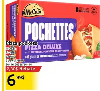 Mayrand McCain Pizza pockets offer