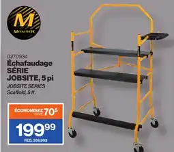 Patrick Morin METALTECH JOBSITE SERIES Scaffold, 5 ft offer