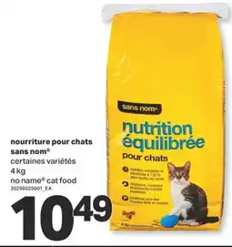 L'Intermarché NOURRITURE POUR CHATS sans nom , 4 kg offer