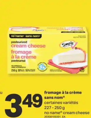 L'Intermarché FROMAGE À LA CRÈME, 227 - 250 g offer