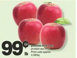L'Intermarché POMMES PINK LADY, 2,18/kg offer