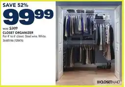 RONA CLOSET ORGANIZER offer