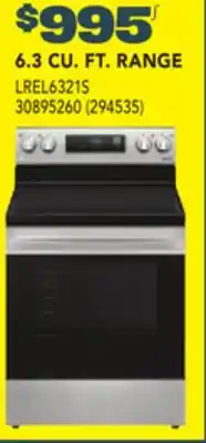 Réno Dépôt LG 6.3 CU. FT. RANGE offer