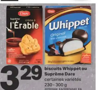L'Intermarché BISCUITS WHIPPET OU SUPRÊME, 230 - 300 g offer
