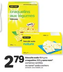 L'Intermarché BISCUITS SODA 454 G OU CRAQUELINS 200 G offer