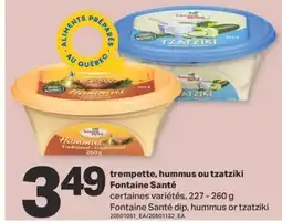 L'Intermarché TREMPETTE, HUMMUS OU TZATZIKI, 227 - 260 G offer