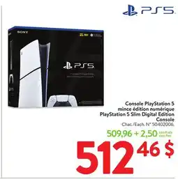 Walmart PlayStation 5 Slim Digital Edition Console offer
