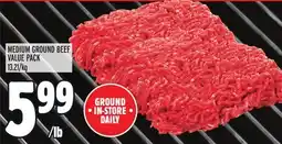 Metro MEDIUM GROUND BEEF VALUE PACK offer