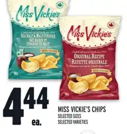 Metro MISS VICKIE'S CHIPS offer