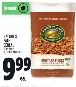 Metro NATURE'S PATH CEREAL offer
