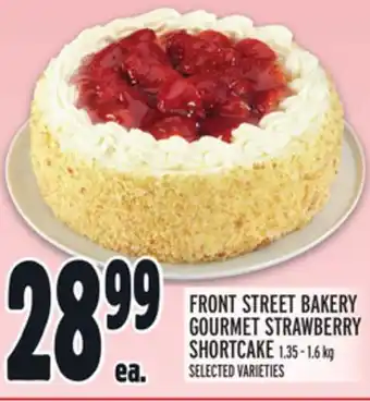 Metro FRONT STREET BAKERY GOURMET STRAWBERRY SHORTCAKE offer