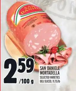 Metro SAN DANIELE MORTADELLA offer