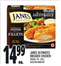 Metro JANES ULTIMATES BREADED CHICKEN offer
