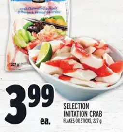 Metro IMITATION CRAB FLAKES OR STICKS offer