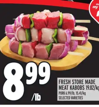 Metro FRESH STORE MADE MEAT KABOBS PORK offer