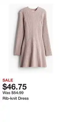 H&M Rib-knit Dress offer