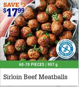 M & M Food Market Sirloin Beef Meatballs offer