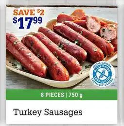 M & M Food Market Turkey Sausages offer