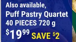 M & M Food Market Puff Pastry Quartet offer
