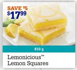 M & M Food Market Lemonicious Lemon Squares offer