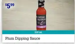 M & M Food Market Plum Dipping Sauce offer
