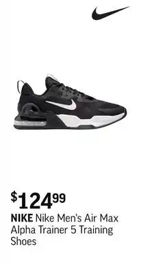 Sport Chek Nike Men's Air Max Alpha Trainer 5 Training Shoes offer