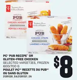 Independent City Market PC PUB RECIPE GLUTEN-FREE CHICKEN, 600/700 G offer
