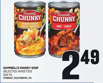 Independent City Market CAMPBELL'S CHUNKY SOUP, 515 ML offer