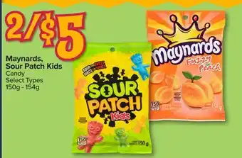 PharmaChoice Maynards, Sour Patch Kids Candy offer