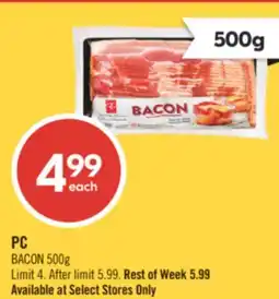 Shoppers Drug Mart PC BACON offer