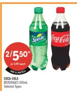 Shoppers Drug Mart COCA-COLA BEVERAGES offer