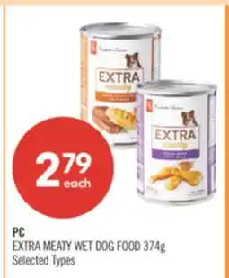 Shoppers Drug Mart PC EXTRA MEATY WET offer