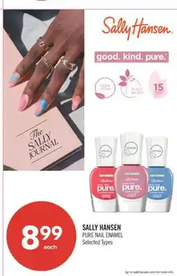 Shoppers Drug Mart SALLY HANSEN PURE NAIL ENAMEL offer