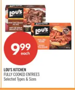 Shoppers Drug Mart LOU'S KITCHEN FULLY COOKED ENTREES offer