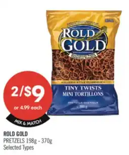 Shoppers Drug Mart ROLD GOLD PRETZELS offer