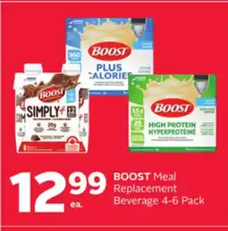 Rexall BOOST Meal Replacement Beverage offer