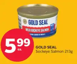 Rexall GOLD SEAL Sockeye Salmon offer