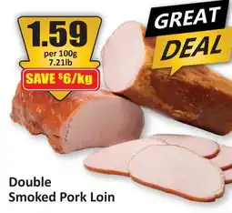 Starsky Double Smoked Pork Loin offer