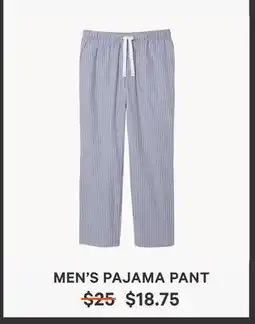 Joe Fresh MEN'S PAJAMA PANT offer